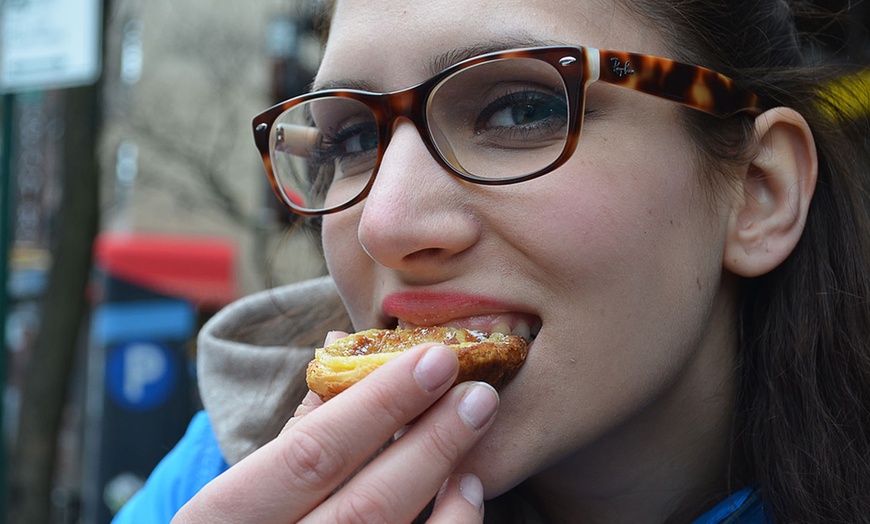 Image 1: Food On Foot NYC Tour: Pick Your Eats, Ride the Subway, Eat Local!
