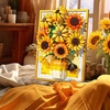 Image 4: LEGO Inspired Vincent van Gogh Sunflowers Series DIY Building Blocks