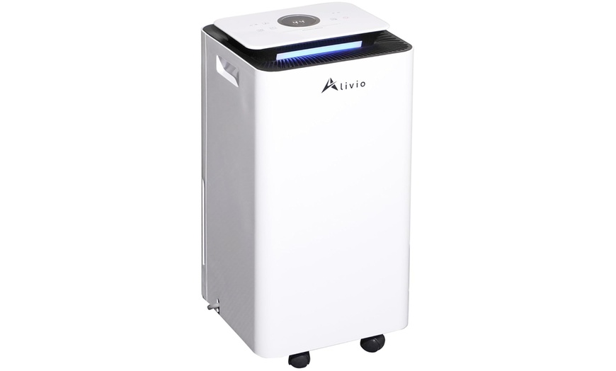 Image 2: Alivio 10L Day Smart Dehumidifier for Home and Office