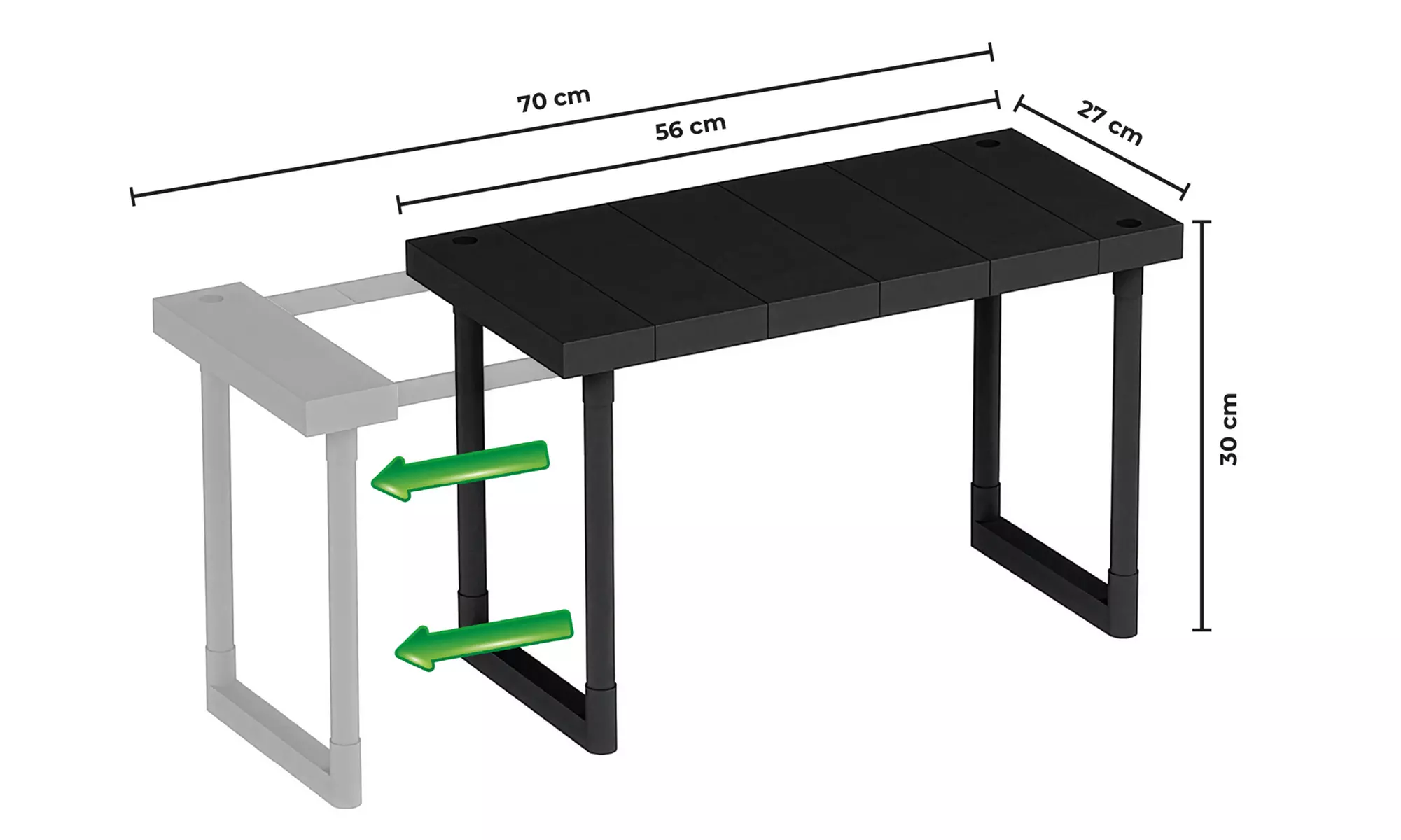 Organizer/Regal für den Waschbecken-Unterschrank