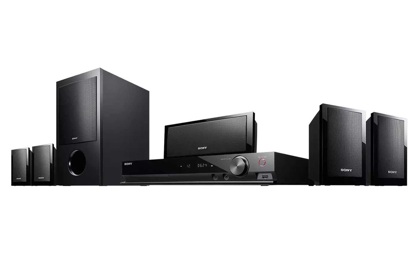 Sony 1000W 5.1-Channel Surround-Sound Home-Theater System. Free Returns. - Primary Image