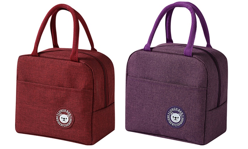 Image 7: Up to Four Insulated Lunch Bags for Work, School and Travel