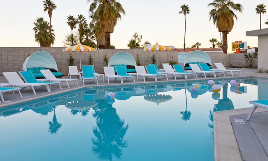 Image 19: Hotel in Coachella Valley with Mountain Views & Outdoor Pool Retreat
