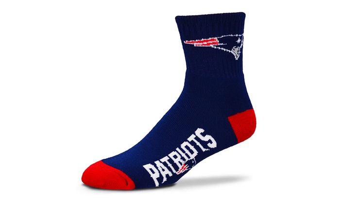 NFL Team Logo Unisex Crew Socks | Groupon