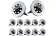 4/8/12 Pack LED Solar Ground Lights Outdoor Waterproof In-Ground Disk Lights - Image 2
