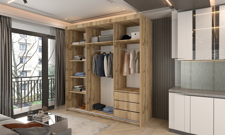 Image 2: Marbella Two Door Sliding Wardrobe