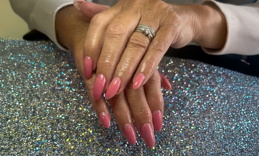 Image 1: Express Gel Manicure, Pedicure, Luxury 6-Step Spa Gel Manicure, & More