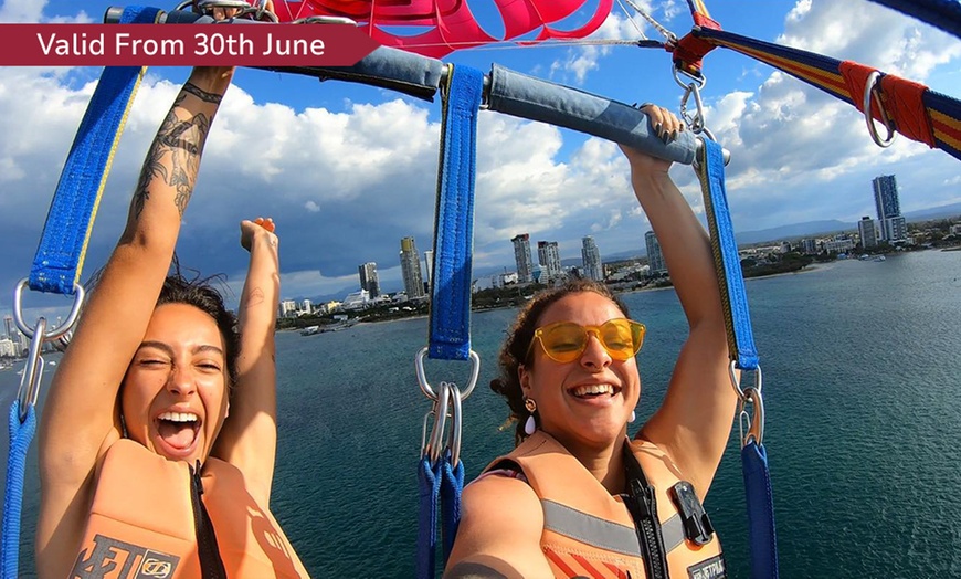 Image 1: Experience the Thrill of Parasailing