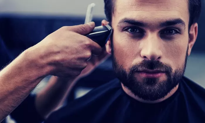 Men's Haircuts, Beard Trims, Line-Ups, and More at Caveman Barbershop (Up to 45% Off). Six Options Available. - Primary Image