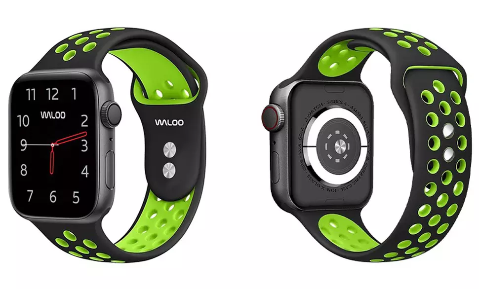 Waloo Breathable Sport Replacement Band For Apple Watch - All Series