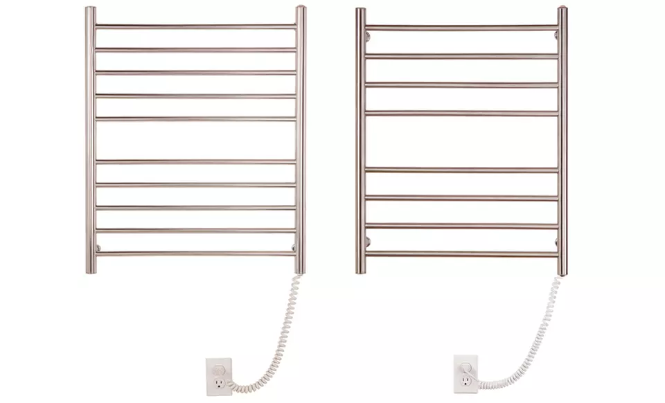 Myson Stainless Steel 8- or 10-Bar Wall Mount Electric Towel Warmers from $98.99–$124.99 - Primary Image