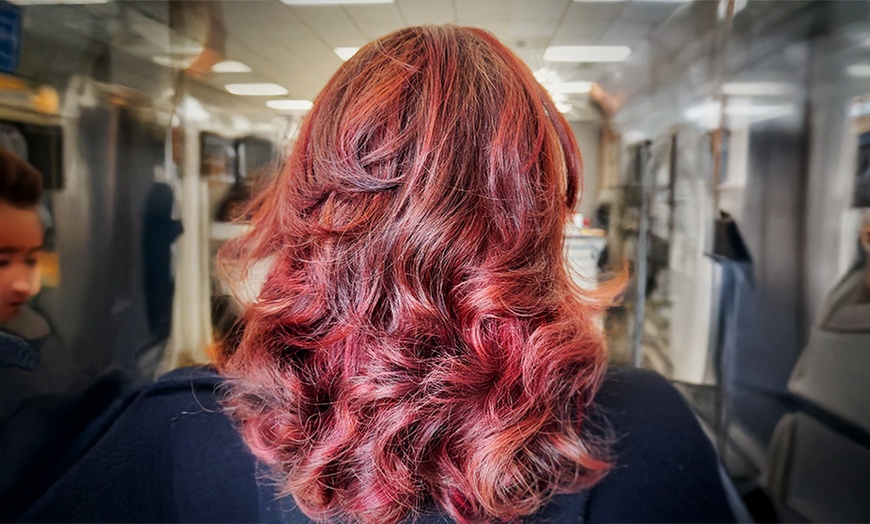 Image 10: Haircut + Condition & Blowdry + Color Options