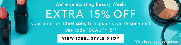 Extra 15% Off Ideel.com