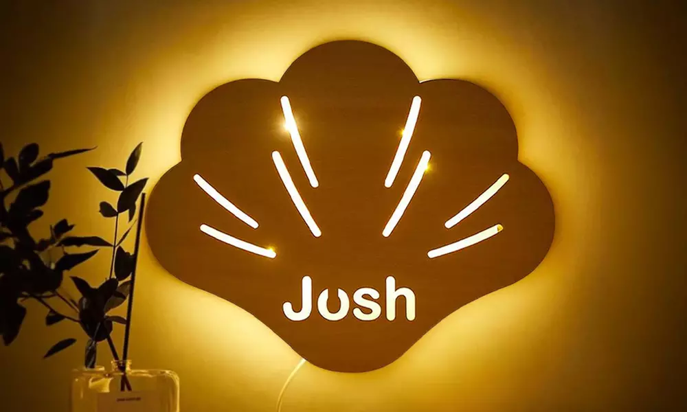 Custom Custom Name Wall Lamp