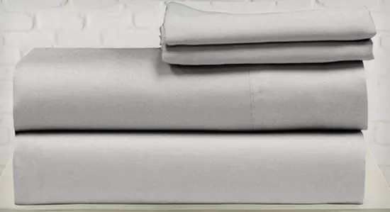Eco Sheets 300-Thread-Count Cotton-Bamboo Sheet Set (Up to 86% Off). 4 Colors Available. Free Shipping and Returns. - Second Medium