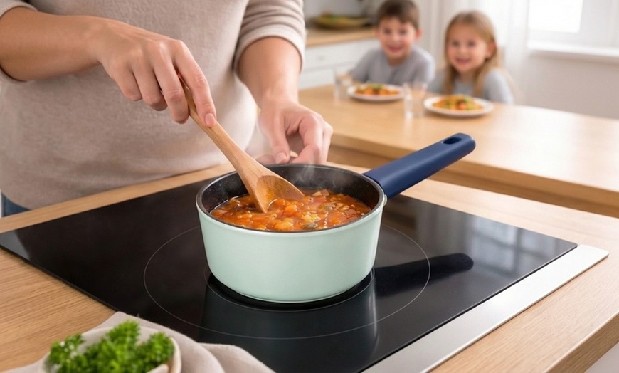 Image 28: Cocotte avec couvercle, batterie de cuisine de 6 ou 13 pièces