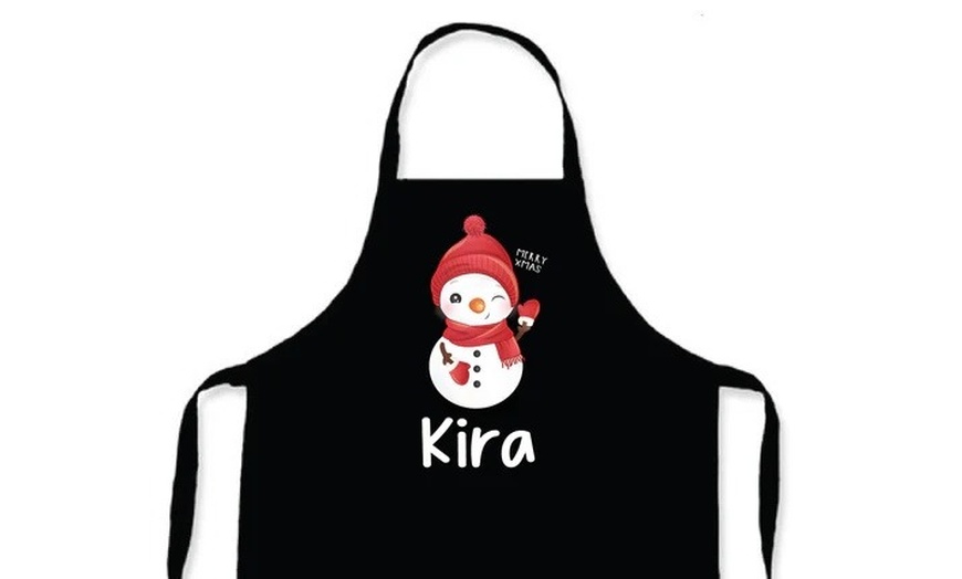 Image 5: Customized Christmas Aprons for Children and Adults!