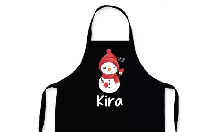 Customized Christmas Aprons for Children and Adults!