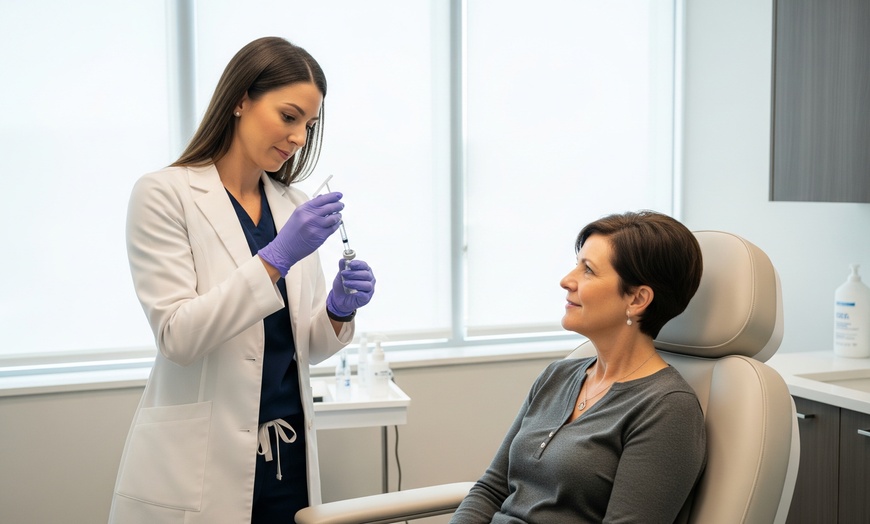Image 1: Botox or Juvéderm Filler for Youthful-Looking Skin at Delray Med Spa