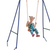 Image 2: Outsunny Garden Swing Set