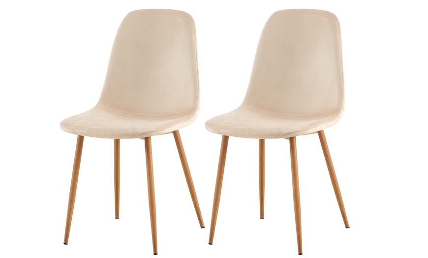 Image 7: 2 Piece or 4 Piece Luxe Dining Chairs