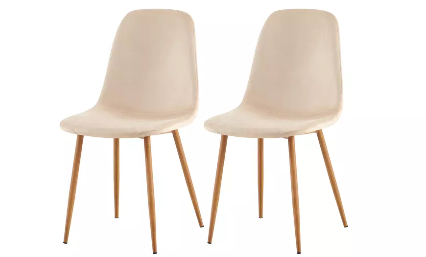 Image 7: 2 Piece or 4 Piece Luxe Dining Chairs