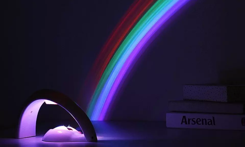 One or Two Rainbow Night Lights - Primary Image