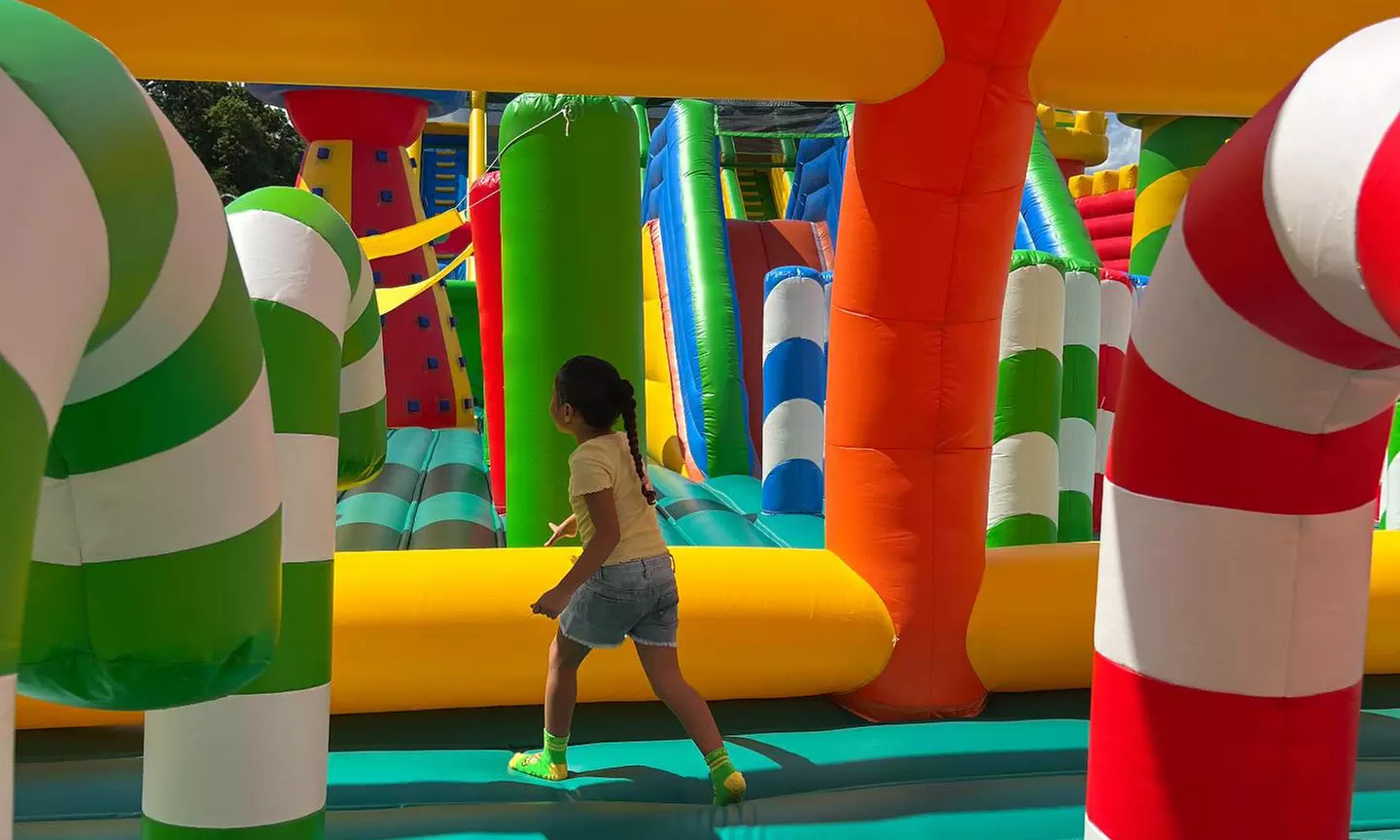 Up to 36% Off Admission to Massive Inflatable Park at JoyJumps
