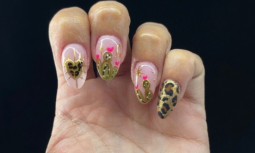 Image 6: Gel Nail Services, Pedicure Combos, or Ionic Foot Detox Options