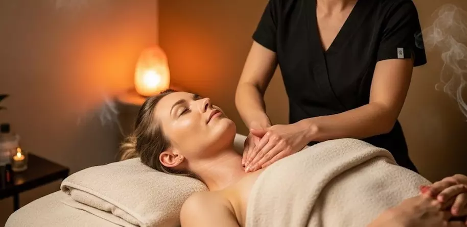 Relax with 1 Session Lymphatic Massage + Face Lift, 2 or 4 Sessions Lymphatic Massage + Laser Lipo(Up to 66%Off) - Primary Image