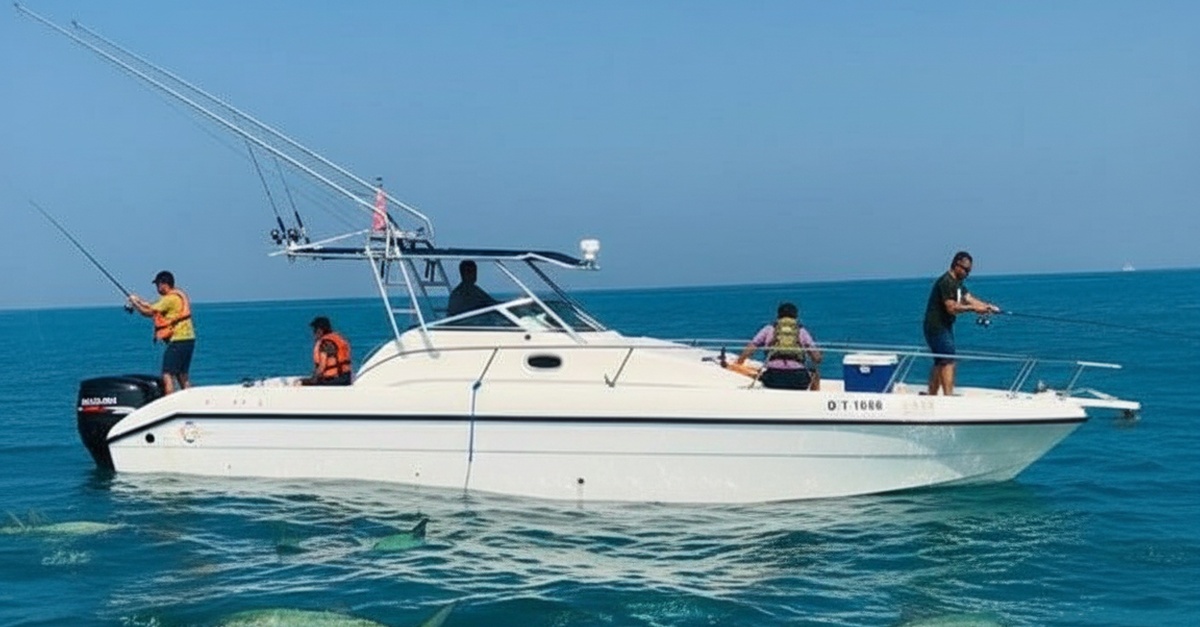 5-Hour Fishing Sharing Trip On 34ft Boat For A Child Or Up To 2 Adults 5-Hour Fishing Sharing Trip On 34ft Boat For A Child Or Up To 2 Adults