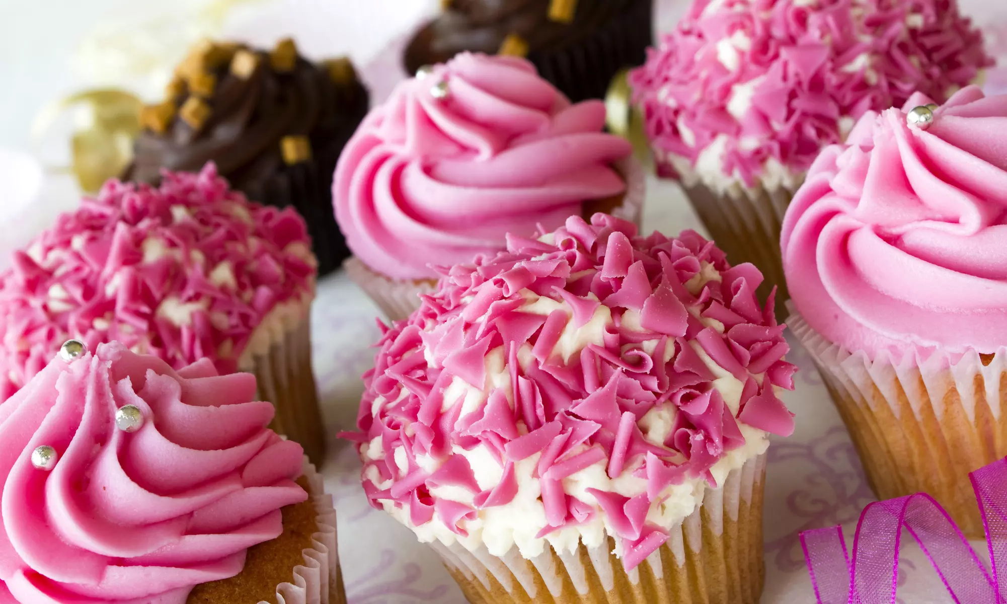 $26.99 for One Dozen Flavors of the Day Gourmet Cupcakes at Lovee's Cakes ($34.99 Value) - Primary Image