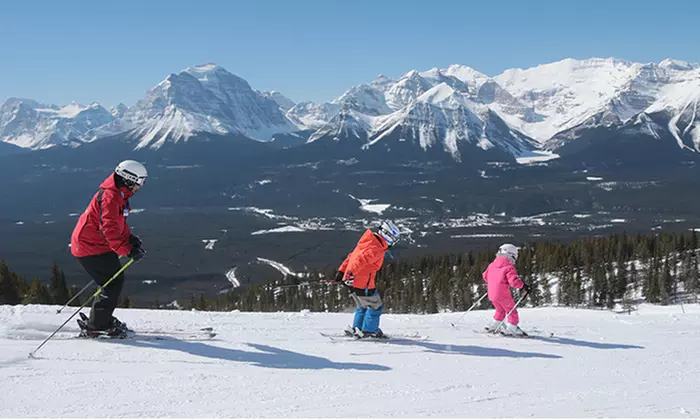 Kid's Lift Ticket and Ski Lesson at Lake Louise Ski Resort (Up to 28% Off). Two Options Available.  - Primary Image