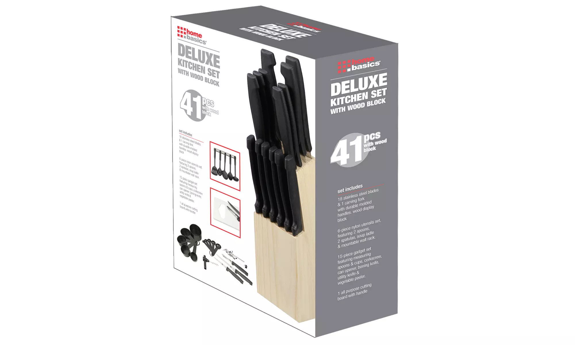 Home Basics Deluxe Kitchen Utensil Starter Kit (41-Piece Set) - Second Medium