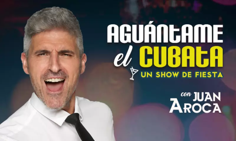 ¡No pares de reír! Entrada para show de comedia con Juan Aroca para 1, 2 o 4 personas, ahorra hasta un 38% - Primary Image