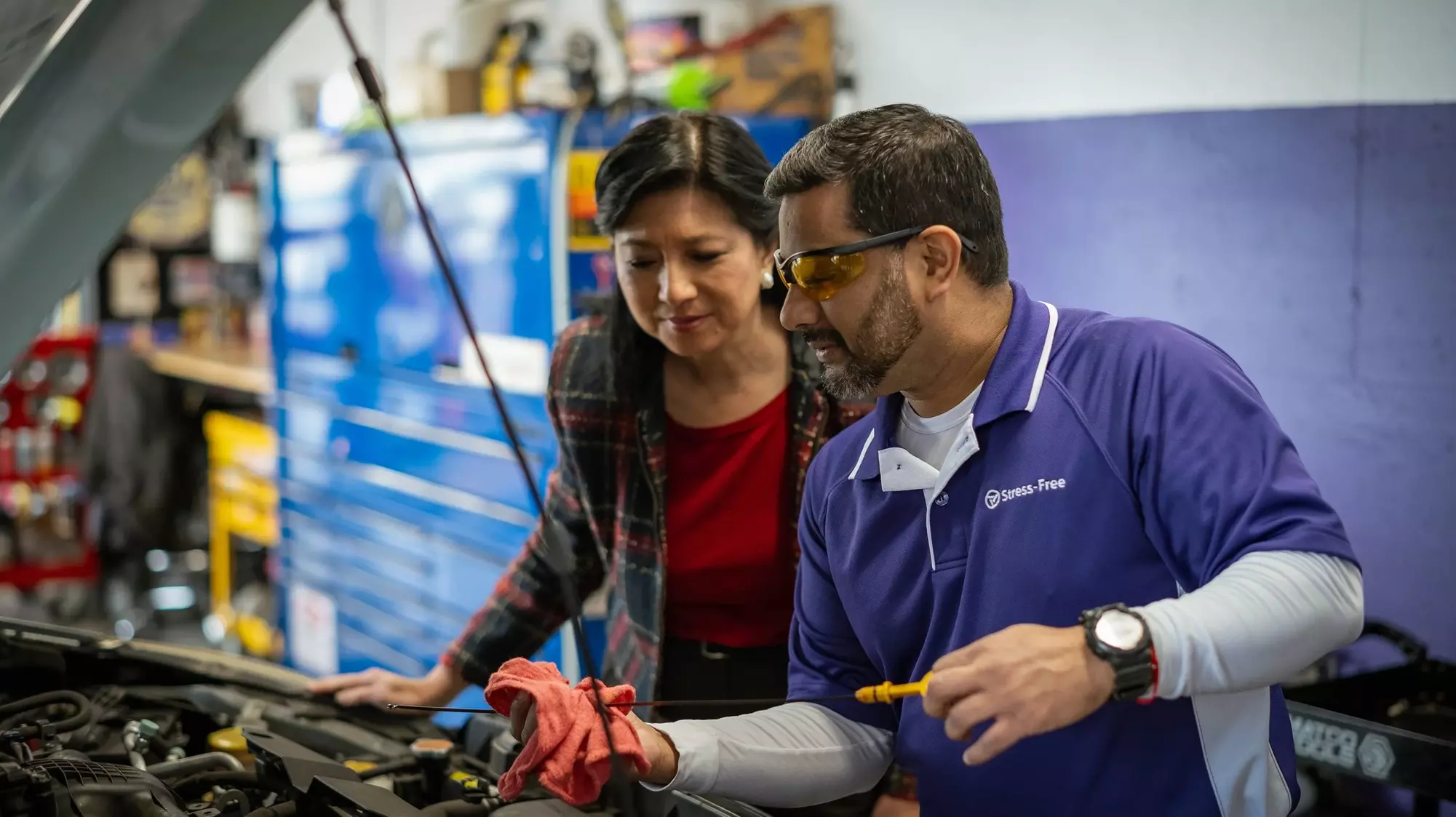 Oil Change & 25 Point Inspection at Stress-Free Auto Care