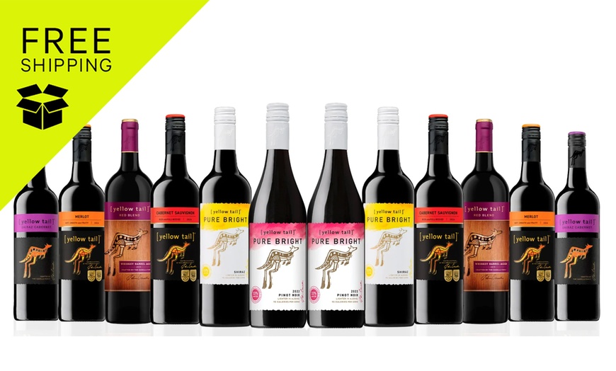 Image 1: Yellow Tail All Stars Red and White Mix Cases