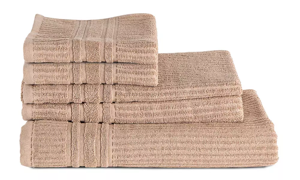 5er-Set Baumwoll-Handtücher