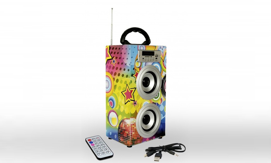 Image 16: Double Boom Box Speakers