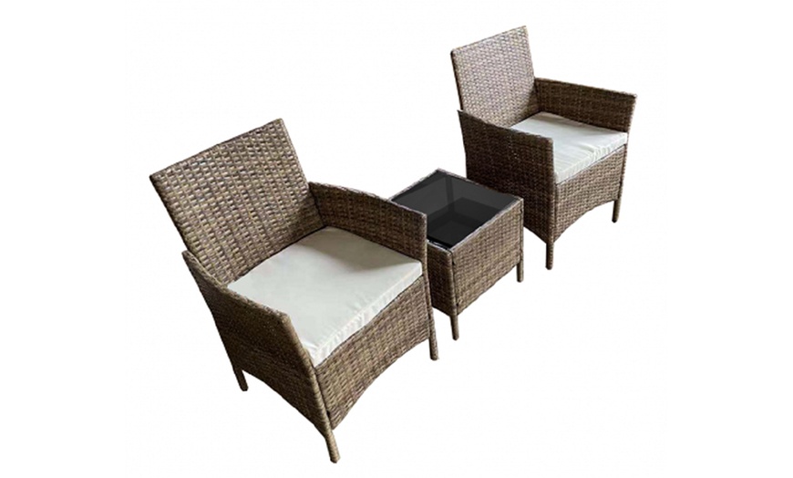 Image 3: Rattan-Effect Furniture Set