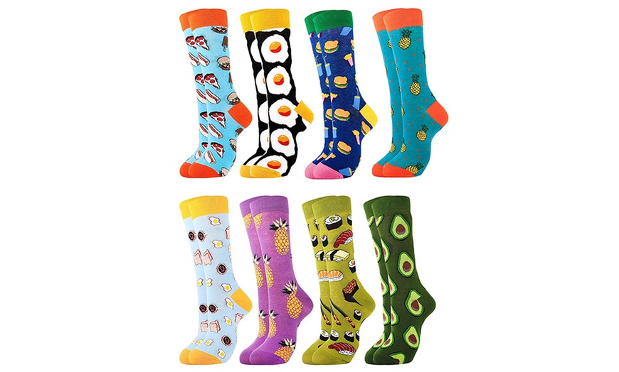 Image 4: Womens Novelty Funny Socks