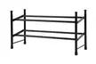 Expandable Free Standing Shoe Rack, 2-Tier Holds Up To 10-Pairs - Second Medium