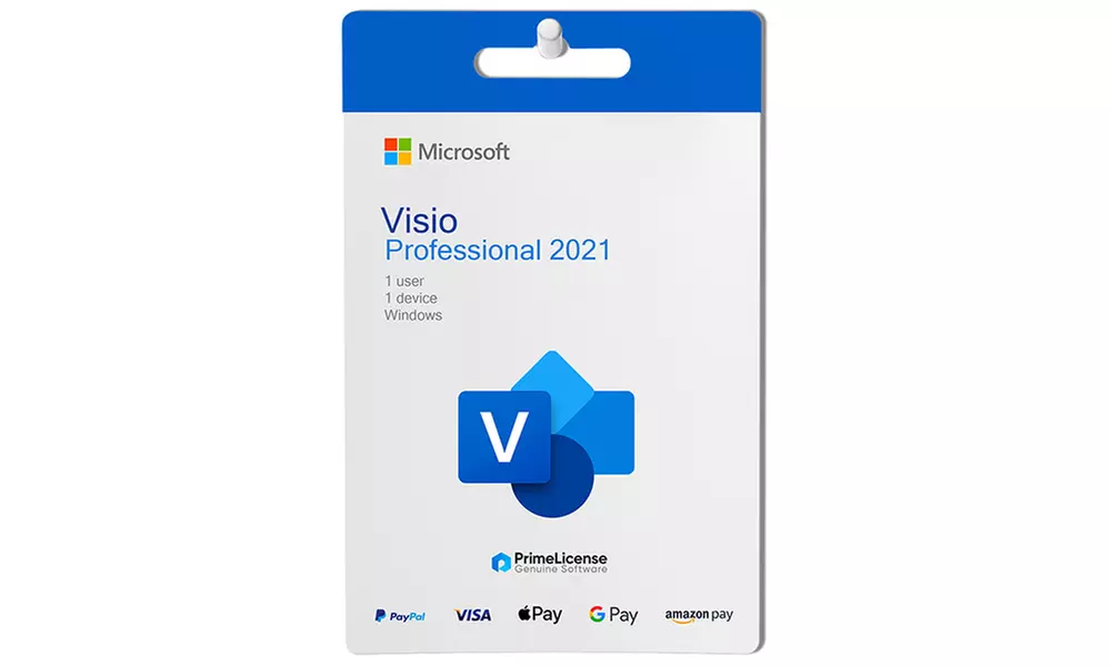 Microsoft Visio or Project Pro 2021 or 2024 Lifetime License Options