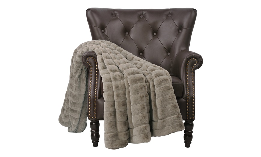 Image 18: Super Soft Sherpa Blanket Fleece 60x80 Lightweight Cozy Couch Bed Blankets
