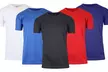Men's Short Sleeve Moisture Wicking Wrinkle Free Performance Tee - Second Medium