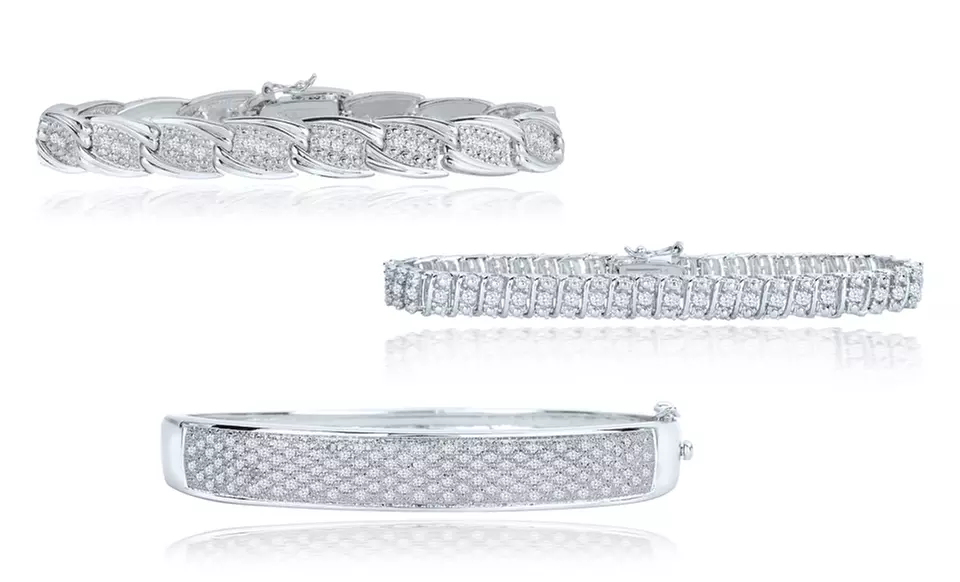 1.00 CTTW Diamond Bracelets. Multiple Styles Available. - Primary Image