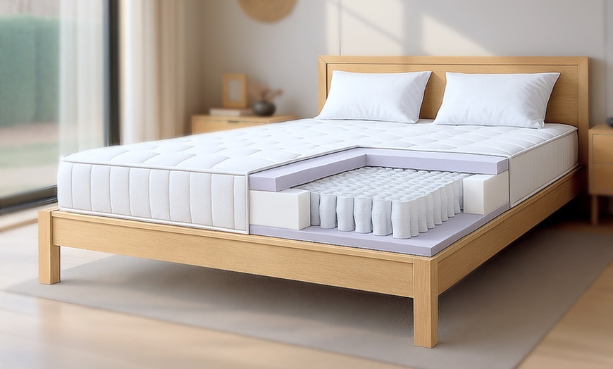 Image 2: Taschenfederkern- und Memory-Schaum-Matratze