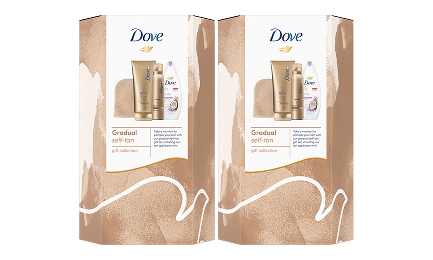 Image 6: Coffret-cadeau autobronzant graduel Dove