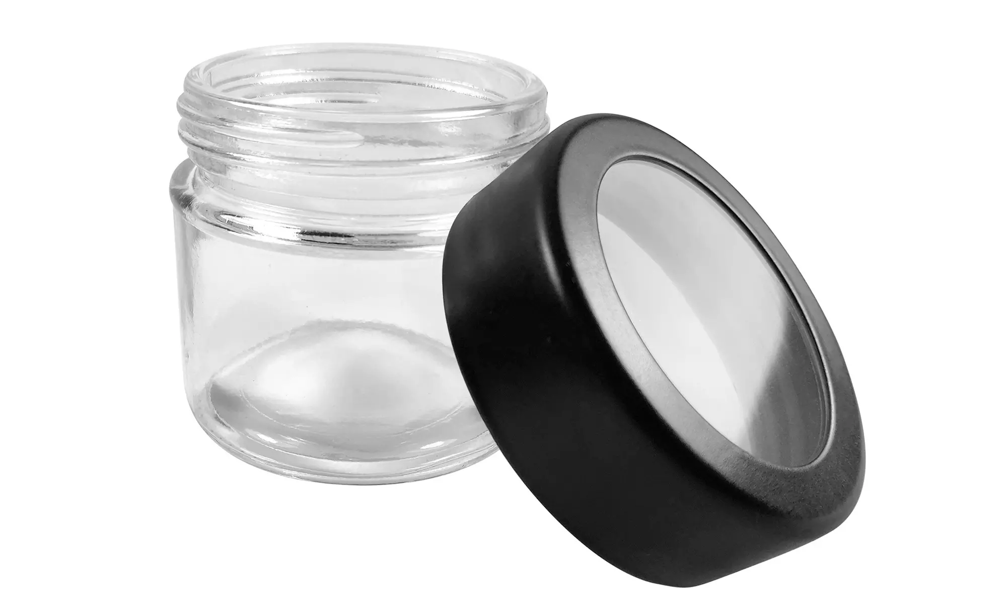 Odor-Proof Waterproof Dry Herb Glass Storage Container