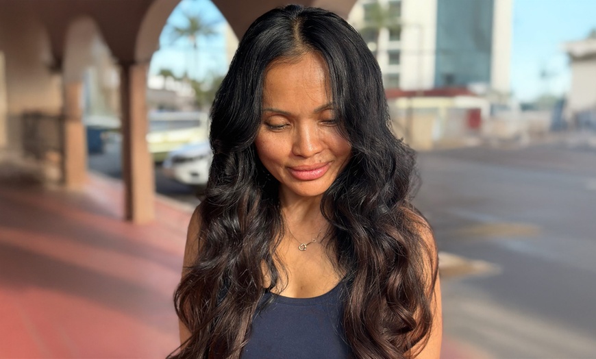 Image 5: Get Stunning Hair w/ Partial/Full-Head Traditional Sew-In /hand tied 